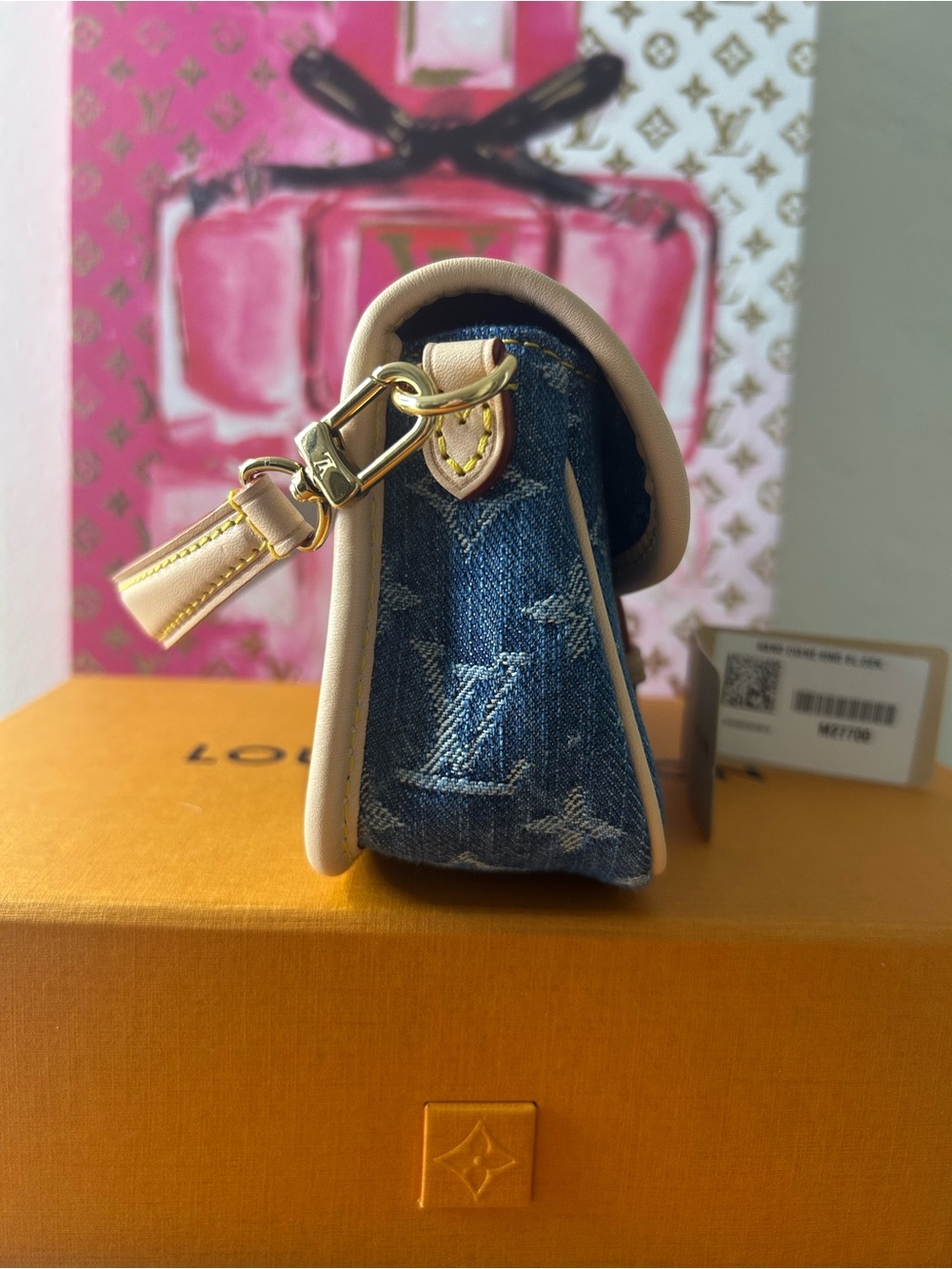 Louis Vuitton NWT Denim Nano Diane M27700 - Picture 4 of 15